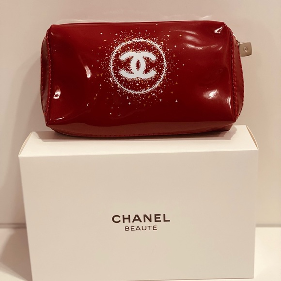 Chanel holiday cosmetics makeup bag - Picture 2 of 5